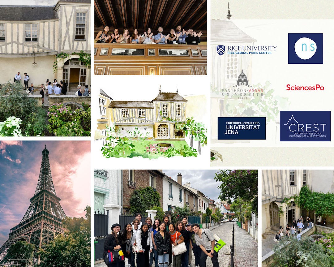 Rice Global Paris Center launching summer series of research